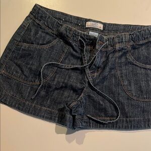 So Wear It Declare It Dark Blue Jean Shorts